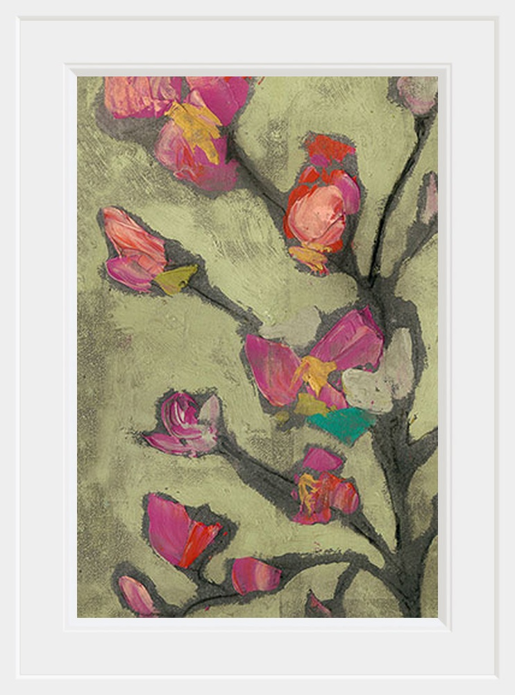 Impasto Flowers I