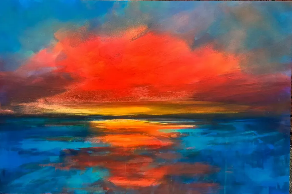 Celestial Fire - Original Artwork