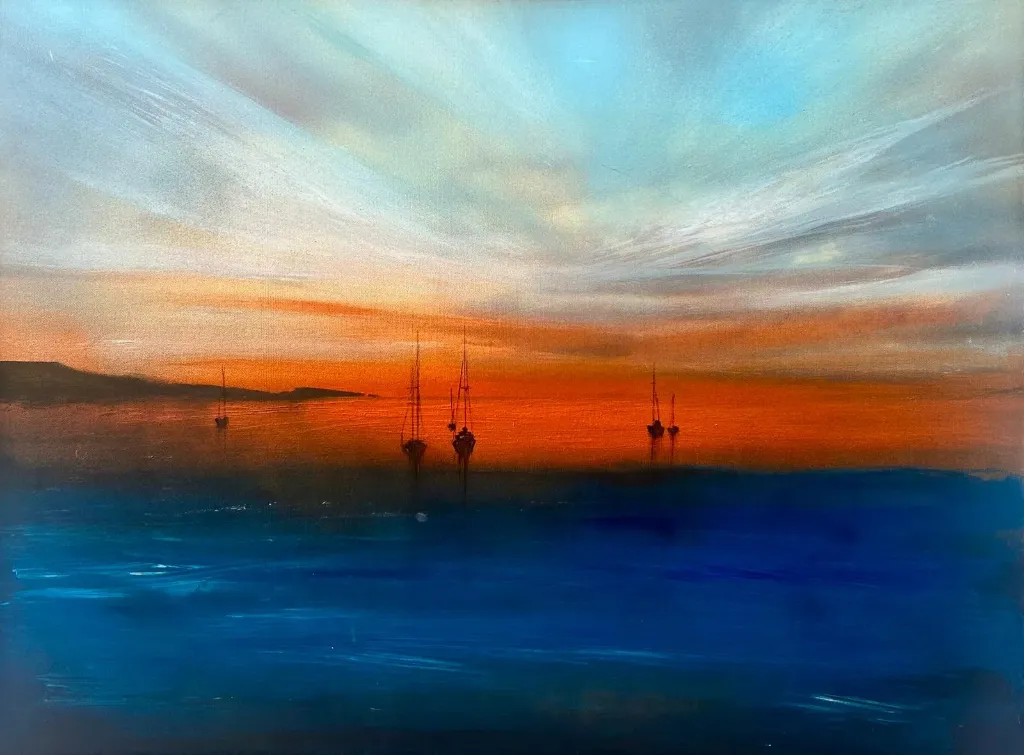 Harbour Glow - Original Artwork