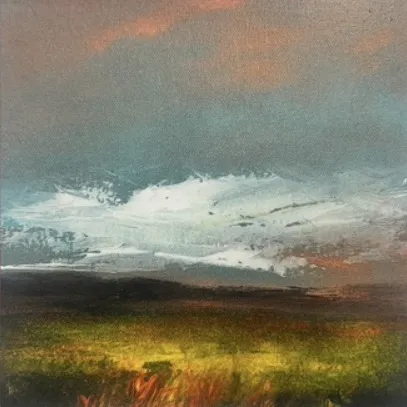 The Heath At Dusk - Original Artwork